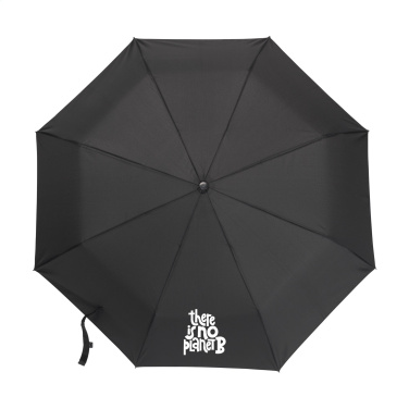 Logo trade promotional giveaways image of: Mini Umbrella RCS RPET foldable umbrella 21 inch