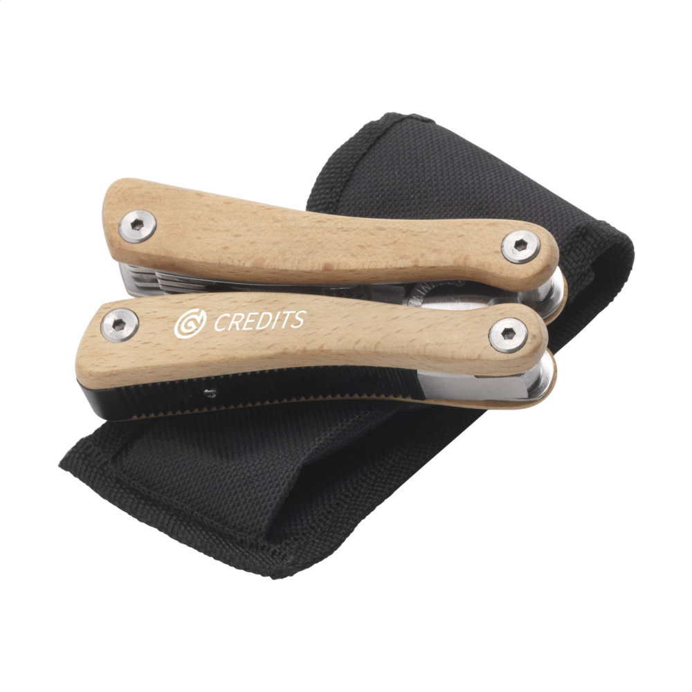 Logo trade promotional products image of: Beechwood Multitool