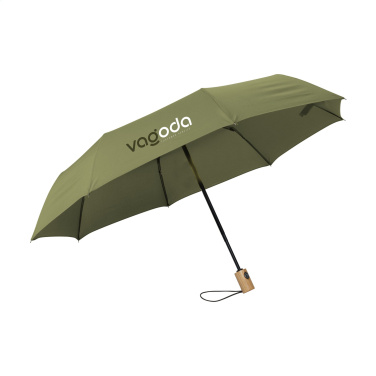Logo trade promotional items picture of: Michigan foldable RCS RPET umbrella 21 inch