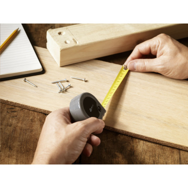 Logo trade promotional merchandise photo of: Tyler RCS Recycled 3 meter tape measure