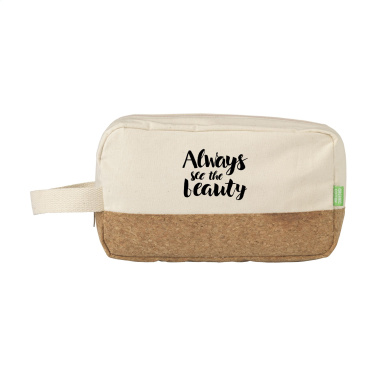 Logo trade advertising products image of: CosCork Eco toiletry bag