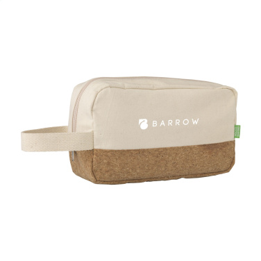 Logo trade corporate gifts image of: CosCork Eco toiletry bag