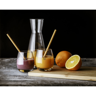 Logo trade promotional items picture of: ECO Bamboe Straw Set bamboo straws