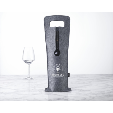 Logotrade promotional gift image of: Wine Bag-to-Give GRS RPET