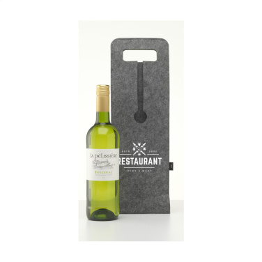 Logotrade promotional giveaway image of: Wine Bag-to-Give GRS RPET