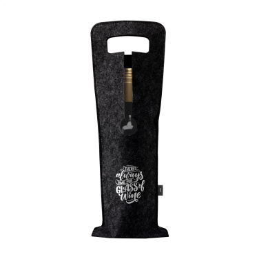 Logo trade promotional merchandise photo of: Wine Bag-to-Give GRS RPET