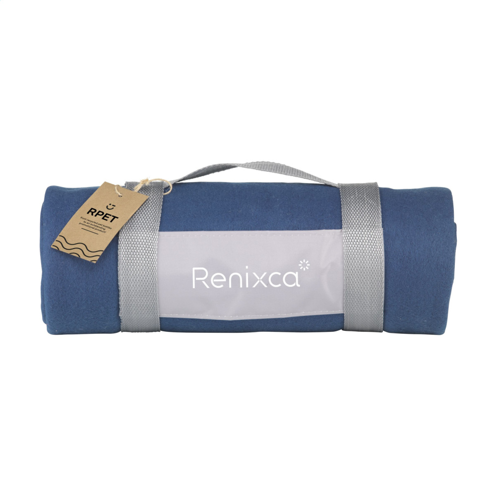 Logotrade advertising product image of: SuperSoft RPET (180 g/m²) fleece blanket