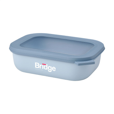 Logo trade promotional gift photo of: Mepal Cirqula multi use rectangular bowl 1 L lunchbox