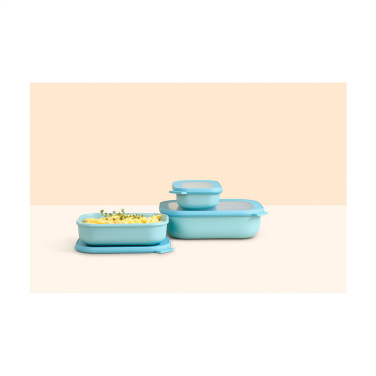 Logo trade business gifts image of: Mepal Cirqula multi use rectangular bowl 2 L lunchbox