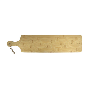 Logo trade promotional merchandise image of: Tapas Bamboo Board XL cutting board