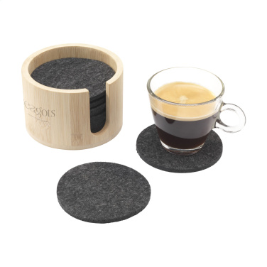 Logotrade promotional gifts photo of: Cody Felt Coaster Set
