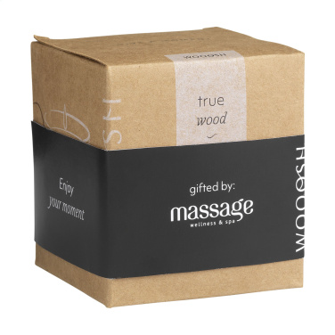 Logo trade promotional products picture of: Wooosh Scented Candle True Wood