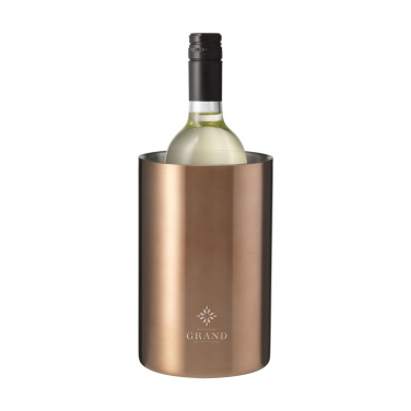 Logotrade promotional product image of: CoolSteel RCS Recycled Steel wine cooler