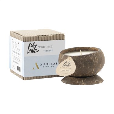Logotrade promotional products photo of: We Love The Planet Coconut Candle