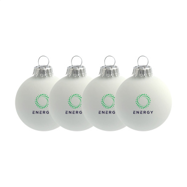 Logotrade promotional items photo of: Christmas Bauble Ø 6 cm - set of 4 - Made in Europe
