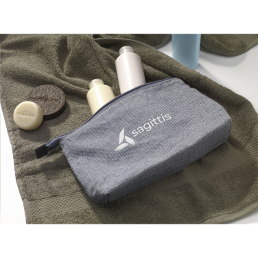 Logo trade advertising products picture of: Wolkat Safi Recycled Textile Cosmetic Bag