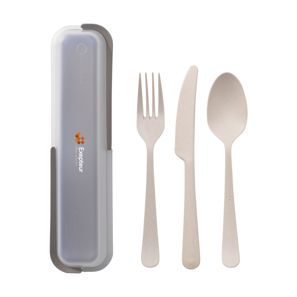 Logotrade promotional products photo of: Outdoor 3-piece Cutlery Set