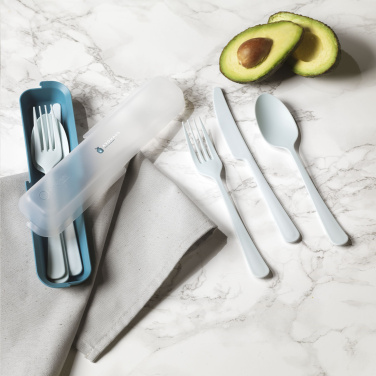 Logotrade promotional giveaway image of: Outdoor 6-piece Cutlery Set