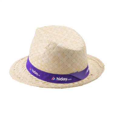 Logo trade promotional merchandise photo of: Toledo Straw Hat