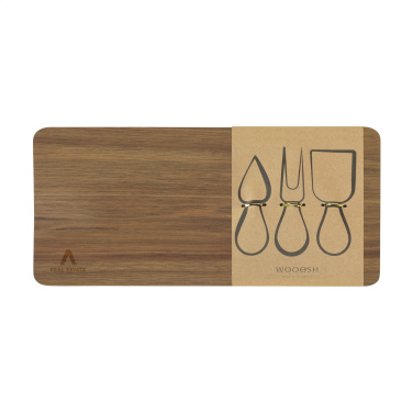 Logo trade corporate gifts image of: Wooosh Queso Serving Tray