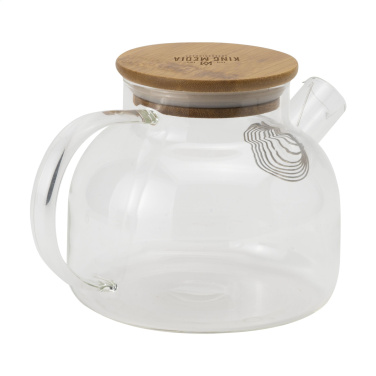 Logo trade promotional products picture of: Teatime Glass Teapot