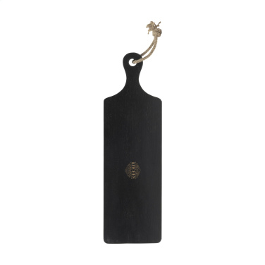 Logo trade promotional merchandise image of: Black Board Rubberwood cutting board