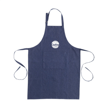 Logo trade promotional product photo of: Apron GRS Recycled Denim (220 g/m²)