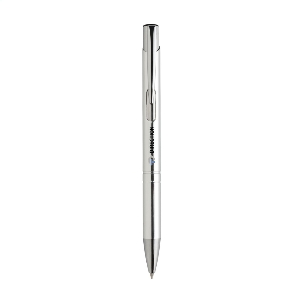 Logo trade promotional merchandise image of: Ebony Shiny pen