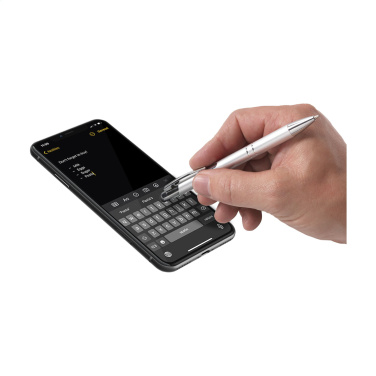 Logotrade promotional gift image of: Ebony Touch stylus pen