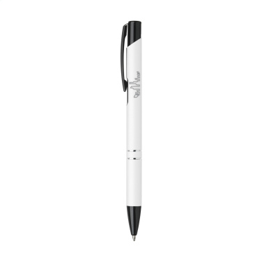 Logotrade corporate gift picture of: Ebony Rubberised pen