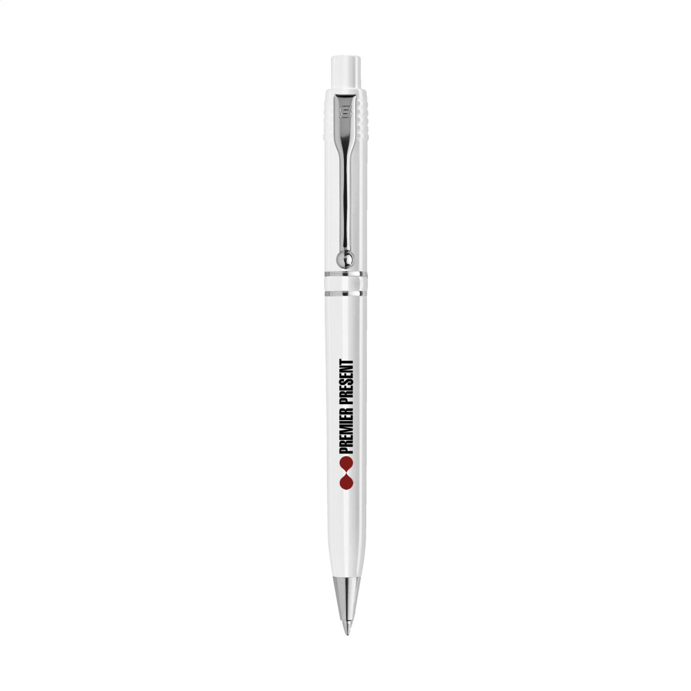 Logo trade promotional merchandise photo of: Stilolinea Raja Chrome pen