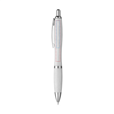 Logo trade corporate gift photo of: Athos Bamboo pen