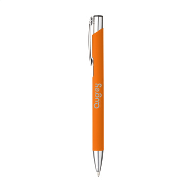 Logo trade promotional products picture of: Ebony Soft Touch pen