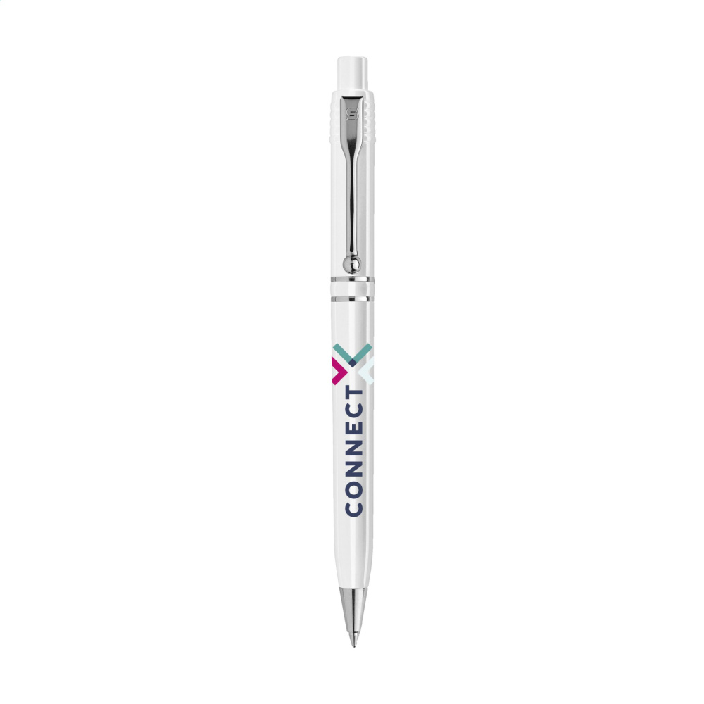 Logotrade promotional item picture of: Stilolinea Raja Chrome Recycled pen