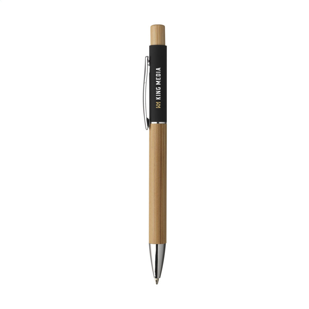 Logo trade corporate gifts image of: Saya Bamboo Pen