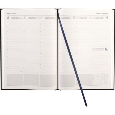 Logo trade promotional merchandise image of: Eurodirect Balacron diary A5 4-languages