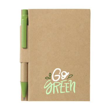 Logo trade promotional merchandise image of: RecycleNote-S Paper notebook