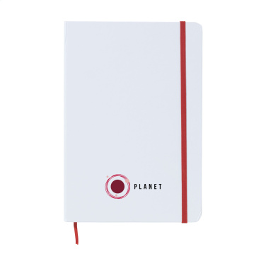 Logo trade promotional gift photo of: WhiteNote A5 Paper notebook
