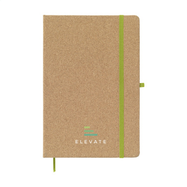 Logo trade corporate gift photo of: CorkNote A5 Paper notebook