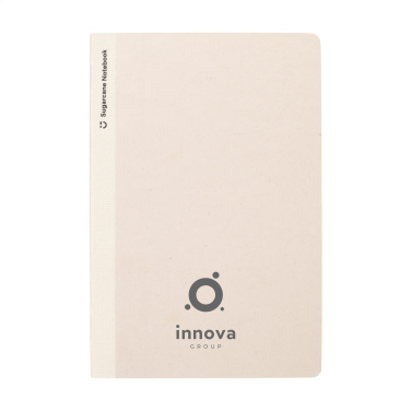 Logotrade promotional gift picture of: Sugarcane Paper Notebook A5