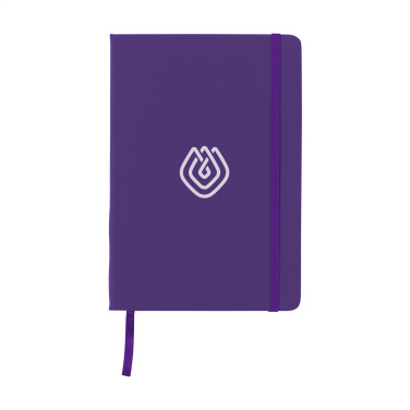 Logo trade advertising products picture of: BudgetNote A5 Blanc Paper notebook