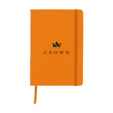 Logotrade promotional gift picture of: BudgetNote A5 Blanc Paper notebook