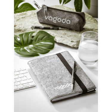 Logotrade promotional item image of: Pencil Case GRS RPET Felt