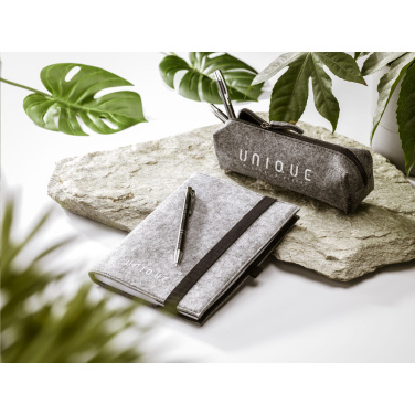 Logotrade promotional merchandise image of: Pencil Case GRS RPET Felt