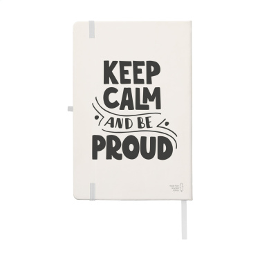Logo trade promotional merchandise picture of: Porta RPET Paper Notebook A5