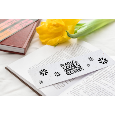 Logotrade promotional product picture of: Seed Paper Bookmark