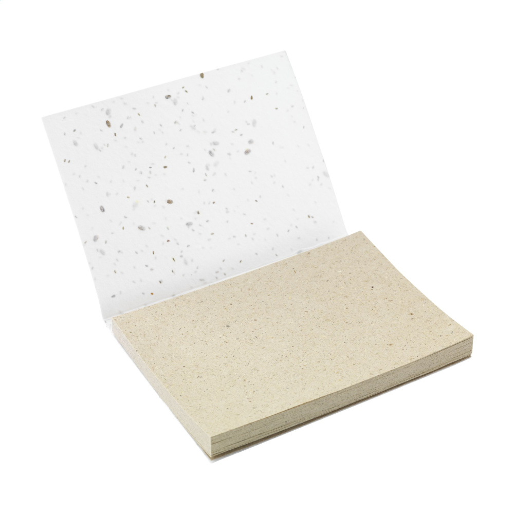 Logotrade corporate gift picture of: Seed Paper Sticky Notes memo pad