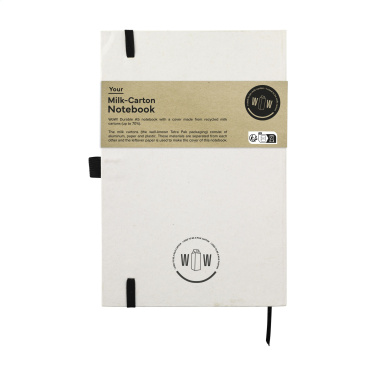 Logotrade advertising product picture of: Milk-Carton Paper Notebook A5