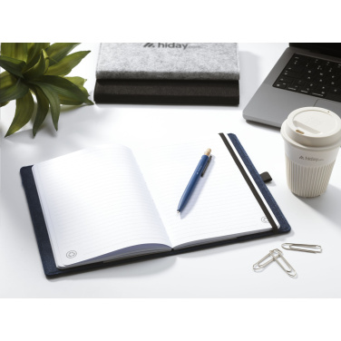 Logo trade promotional giveaway photo of: Felty GRS RPET Paper Notebook A5