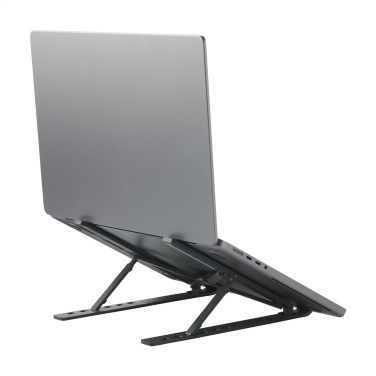 Logo trade promotional giveaways image of: Standby GRS Recycled Alu Laptop Stand